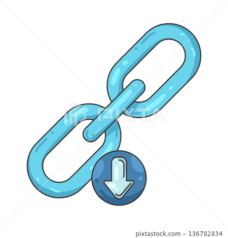 Illustration of download link Illustration of download link 136782834