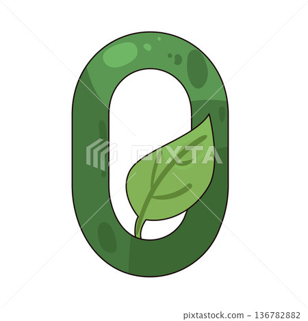 Illustration of Zero emission 136782882