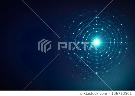 零信任核心節點與環背景 136783501