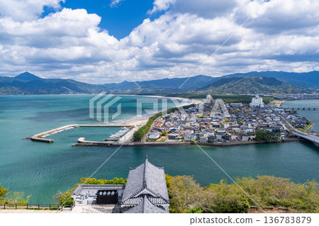 View from Karatsu Castle, Saga Prefecture View from Karatsu Castle, Saga Prefecture 136783879