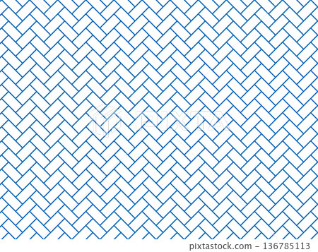 Blue cypress fence pattern background Blue cypress fence pattern background 136785113