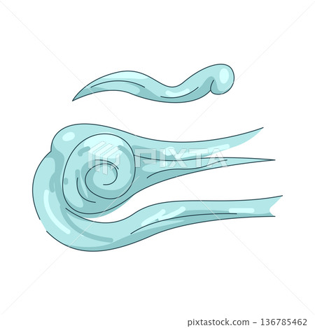 Illustration of cloud Illustration of cloud 136785462