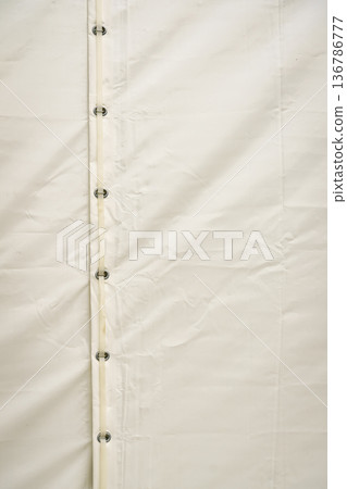 White tarp, waterproof tarpaulin detail White tarp, waterproof tarpaulin detail 136786777