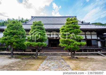 山口市道春寺正殿景色 山口市道春寺正殿景色 136786897