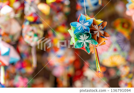 Miyajidake Shrine: Colorful decorations Miyajidake Shrine: Colorful decorations 136791094