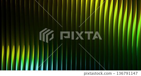 Glass ripple texture with dark gradient background  136791147