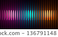 Modern abstract ripple glass texture effect. Ripple gradient background design.  136791148