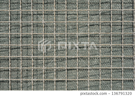Metal Wire Mesh Fence Texture 136791320