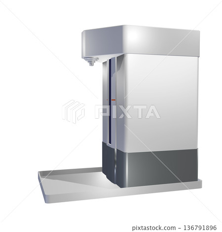 Disinfection image (automatic alcohol sprayer) 136791896