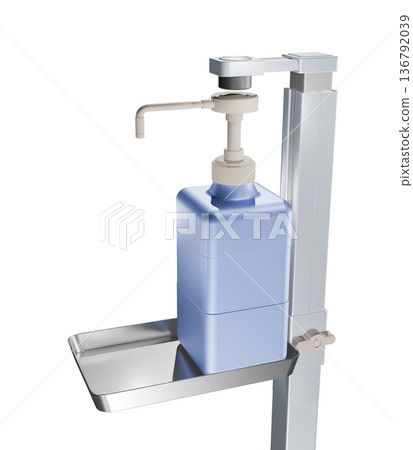 Disinfection image (alcohol dispenser) Disinfection image (alcohol dispenser) 136792039