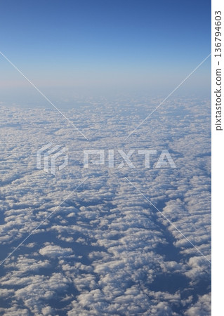 Landscape seen from an airplane Landscape seen from an airplane 136794603