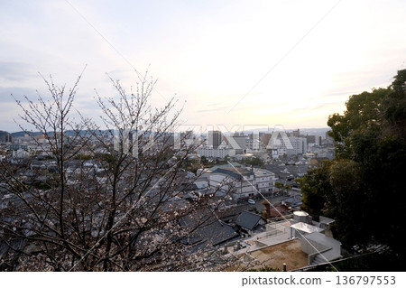 Kurashiki City, Okayama Prefecture_View from Achi Shrine 4_March 2025 Kurashiki City, Okayama Prefecture_View from Achi Shrine 4_March 2025 136797553