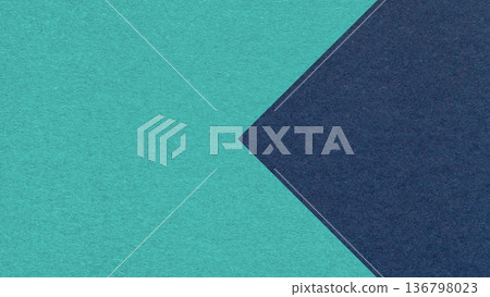 Textured teal paper background with dark blue arrow, macro. Template with copy space for banner, presentation Textured teal paper background with dark blue arrow, macro. Template with copy space for banner, presentation 136798023