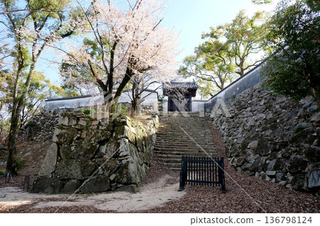 Okayama Castle, Okayama City, Okayama Prefecture, 61 Gangi-kamimon Gate 1, March 2025 136798124