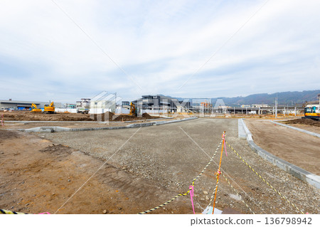 Construction site at Hayato Station in Kirishima City, Kagoshima Prefecture [as of January 2026] 136798942