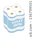 衛生紙 12 捲大包裝圖示 136799501