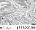 閃亮的單色大理石紋背景材料 136800199