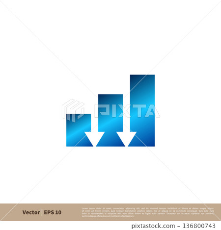 Stock Exchange Logo Template Illustration Design. Vector EPS 10. Stock Exchange Logo Template Illustration Design. Vector EPS 10. 136800743