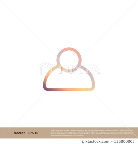 Profile, Avatar Icon Vector Logo Template Illustration Design. Vector EPS 10. Profile, Avatar Icon Vector Logo Template Illustration Design. Vector EPS 10. 136800805