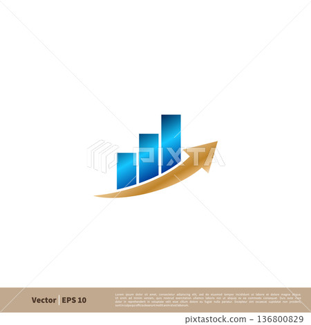 Stock Exchange Logo Template Illustration Design. Vector EPS 10. Stock Exchange Logo Template Illustration Design. Vector EPS 10. 136800829