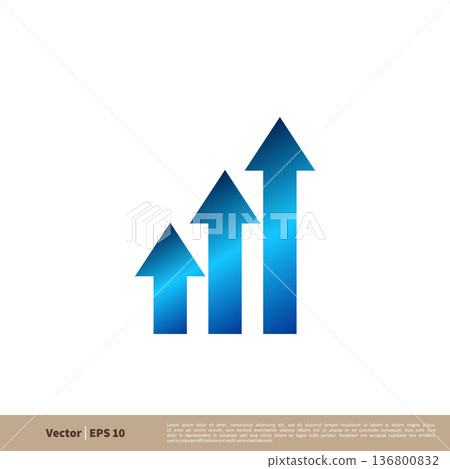 Stock Exchange Logo Template Illustration Design. Vector EPS 10. 136800832
