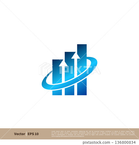Stock Exchange Logo Template Illustration Design. Vector EPS 10. Stock Exchange Logo Template Illustration Design. Vector EPS 10. 136800834