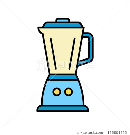 Blender Icon Vector Design Illustration 136801233