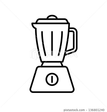 Blender Icon Vector Design Illustration 136801240