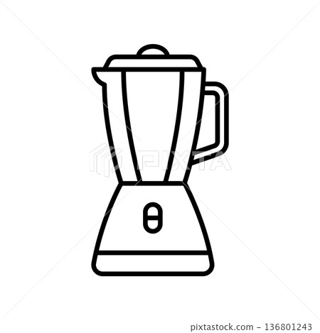 Blender Icon Vector Design Illustration 136801243