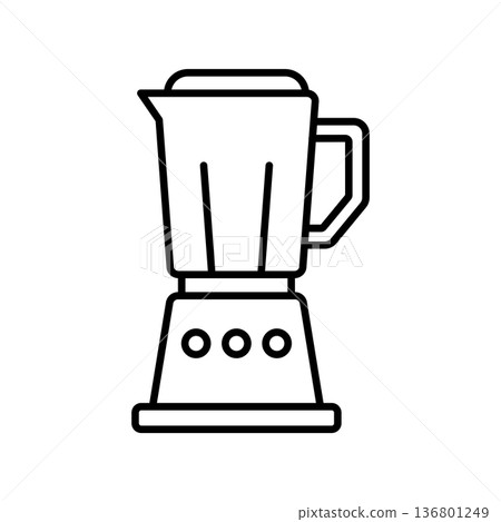 Blender Icon Vector Design Illustration 136801249