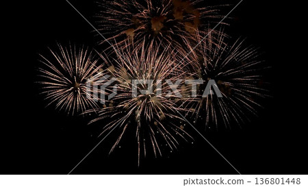 firework display spectacle, night sky illuminated with fireworks, vivid fireworks creating layered shapes and brilliance, colorful fireworks explode in synchronized patterns illuminating darkness firework display spectacle, night sky illuminated with fireworks, vivid fireworks creating layered shapes and brilliance, colorful fireworks explode in synchronized patterns illuminating darkness 136801448