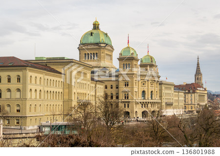 Federal Palace of Switzerland in Bern Federal Palace of Switzerland in Bern 136801988