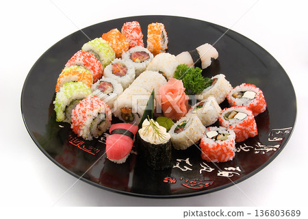 made dish of rolls made dish of rolls 136803689