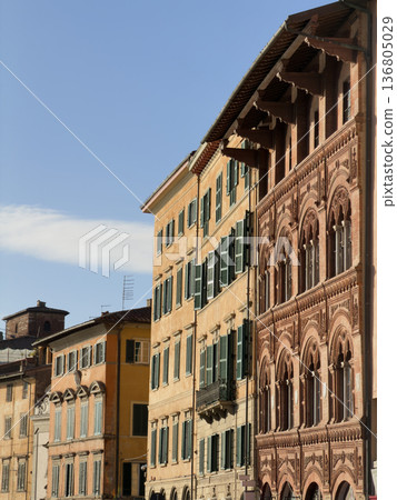 Captivating Urban Landscape With Traditional Stone Craftsmanship 136805029