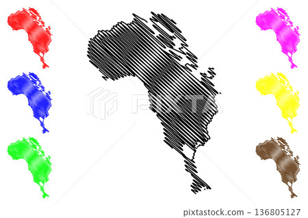 Mezhdusharsky island (Russia, Russian Federation, Novaya Zemlya archipelago) map vector illustration, scribble sketch Mezhdusharsky map Mezhdusharsky island (Russia, Russian Federation, Novaya Zemlya archipelago) map vector illustration, scribble sketch Mezhdusharsky map 136805127