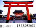 Kyoto Prefecture, Fushimi Inari Taisha Shrine, Second Torii Gate & Tower Gate, Fukakusa Yabunouchicho, Fushimi Ward, Kyoto City 136805963