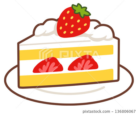 Strawberry shortcake 136806067