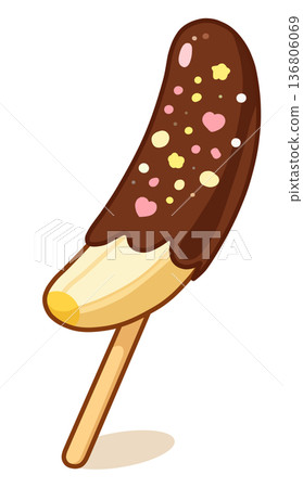 Chocolate banana  136806069