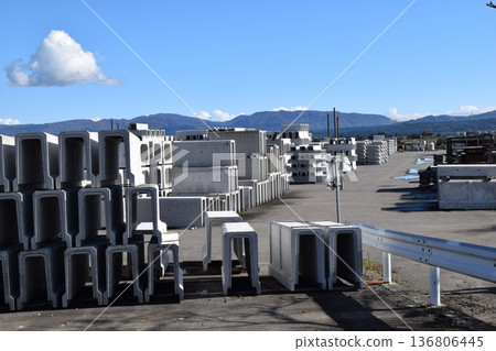 Concrete products for civil engineering work 136806445