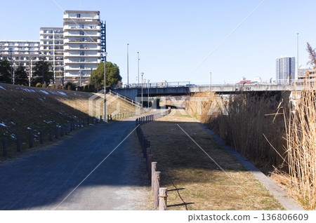 2026年2月，東京江戶川區舊中川沿岸 136806609