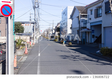 Scenery of Shinozaki, Edogawa Ward, Tokyo, February 2026 136806722