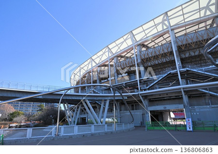Paloma Mizuho Stadium and Mizuho Bridge 136806863