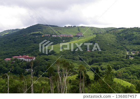 夏高原度假勝地及青山美景 | 旅遊宣傳資料 夏高原度假勝地及青山美景 | 旅遊宣傳資料 136807457