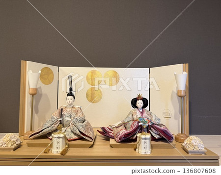 女兒節人偶與天皇① 女兒節人偶與天皇① 136807608