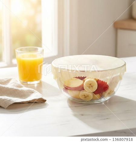 環保包裝水果 - 明亮的晨光 136807918