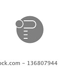 thumb up icon vector Alphabet design 136807944