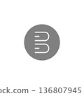 icon sticker realistic design bitcoin 136807945