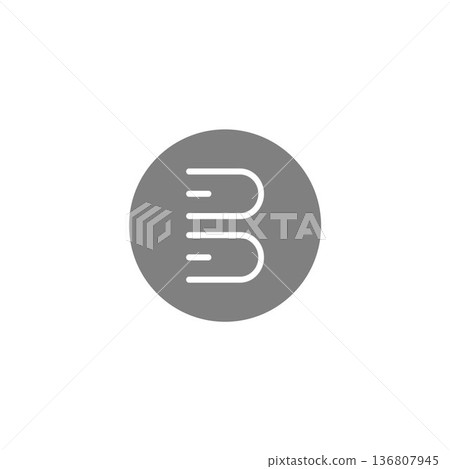 icon sticker realistic design bitcoin 136807945