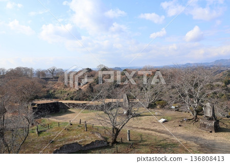 岡城和三之丸的遺址，是《古城之月》（大分縣竹田市）的靈感來源。 136808413