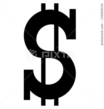 $, buck, dollar 136808539